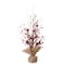 Glitzhome® 18" Valentine's Berry Heart Table Tree